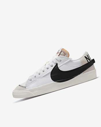 Nike Blazer Low '77 Jumbo Blancos Blancos Negros | MX 4818